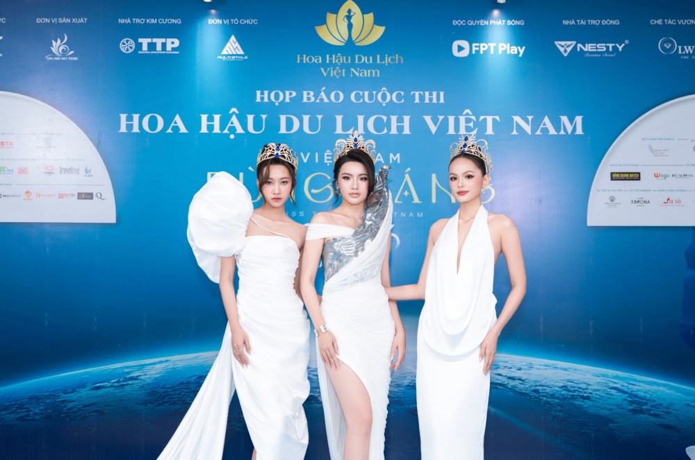 Top 3 Hoa hậu Du lịch Việt Nam đương nhiệm.